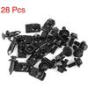 For Infiniti Nissan Engine Splash Shield Body Bolts Screws Fender Clips 28 PCS