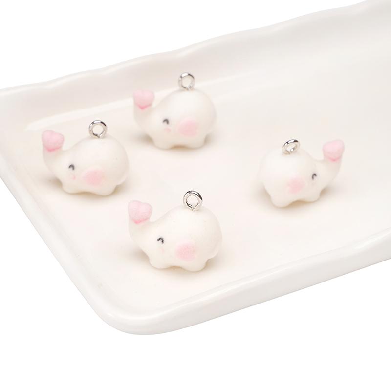 1 pz/sacchetto Ciondolo piccolo animale floccato Fai da te Braccialetto Collana Orecchini Accessori per gioielli