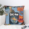 Dog Man Comic Pillow Cover Accessories Printing Cushion Cover Decor  Pillow Case Cover Seat Multiple Sizes