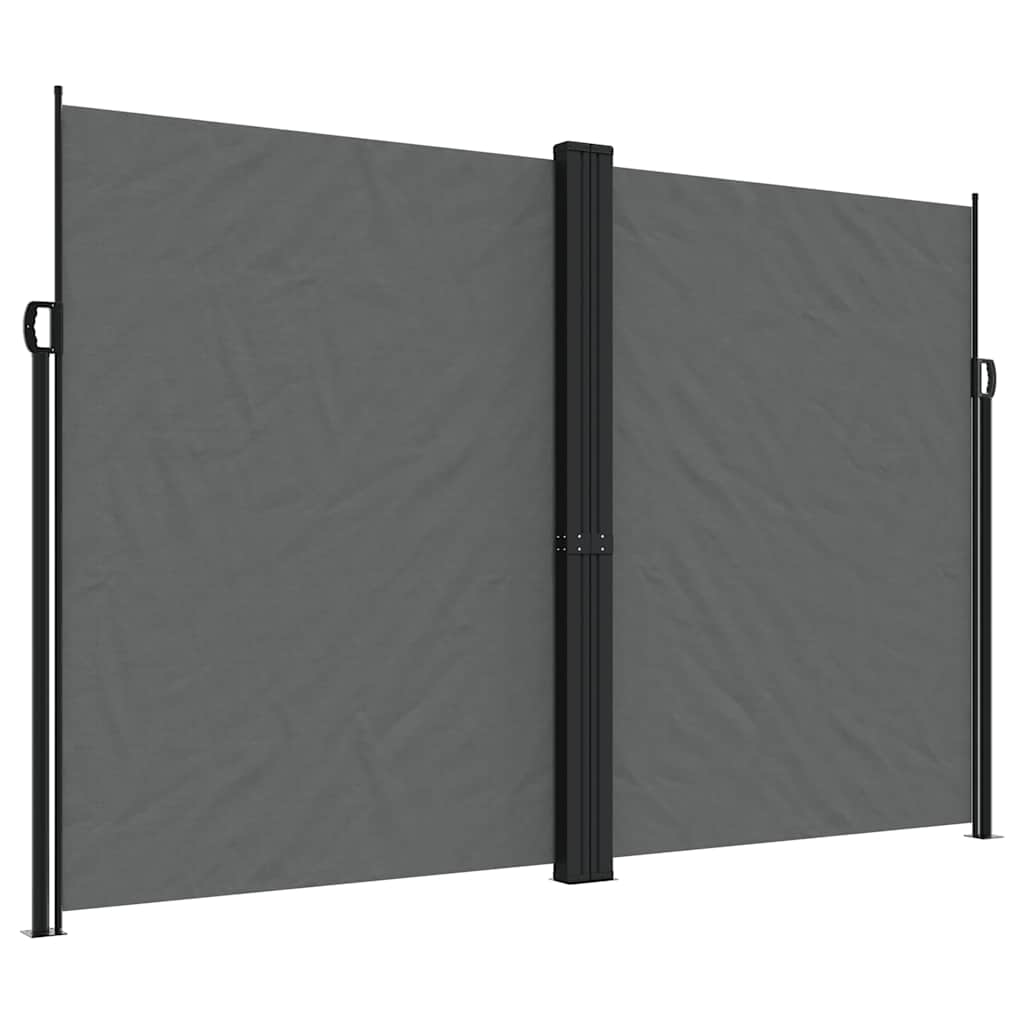 Vidaxl Foldable Side Awning, Anthracite, 220X600 Cm