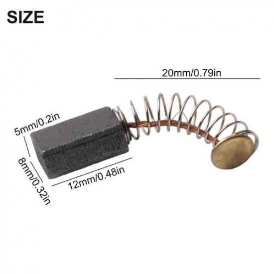 Premium Carbon Brushes 10pcs Motor Brush Set Great for Electric Hammer Drills