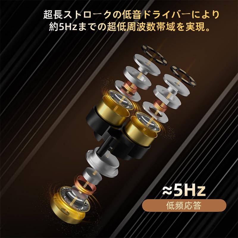 Yinyoo KZ Vader Pro Wired Earphones, 3DD In-Ear Monitors, with 3 Dynamic Drivers, Professional Built-in Filters, Customizable Sound Quality, Magnetic