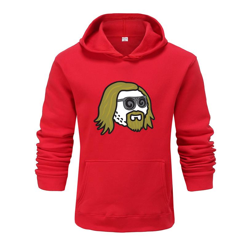 Autumn and Winter New Designer Printed Clothing Men's Hoodie Couple Pullover