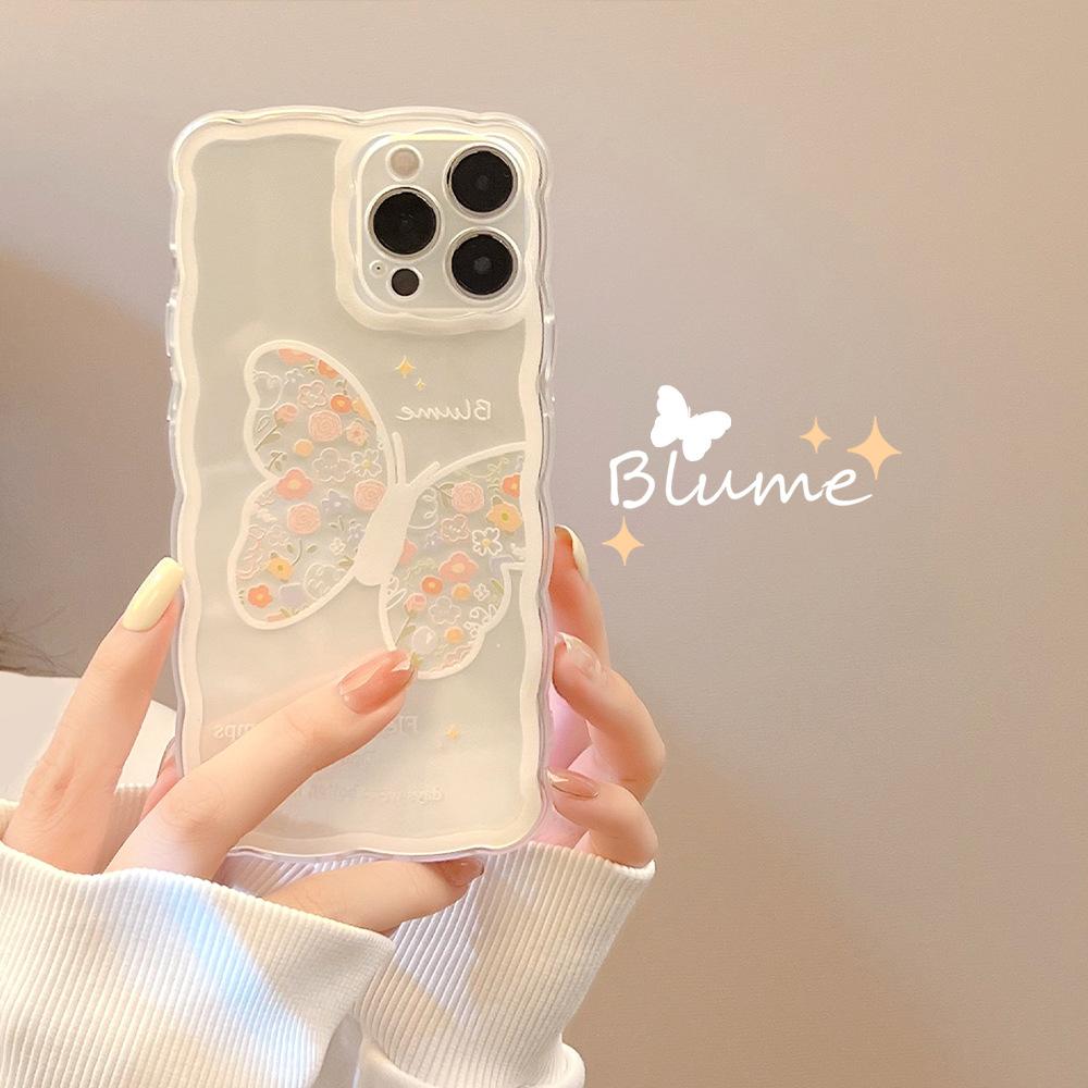 Cute Flower Butterfly Case for iPhone 13 iPhone 15 iPhone 16