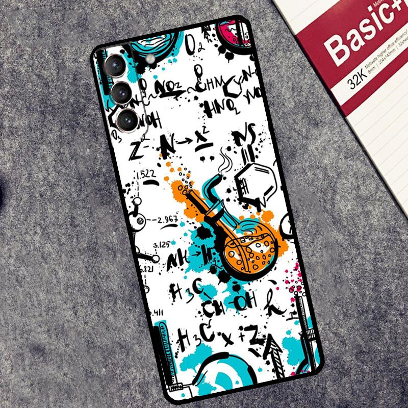 

Vintage Chemistry Laboratory Case For Samsung Galaxy S26 S25 Ultra S20 S21 S22 S23 S24 Ultra S10 Plus S25 FE Cover Coque Galaxy S20 Plus