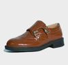 Grape mother British style retro loafers exquisite carved single shoes French romantic small leather shoes women's autumn and winter shoes