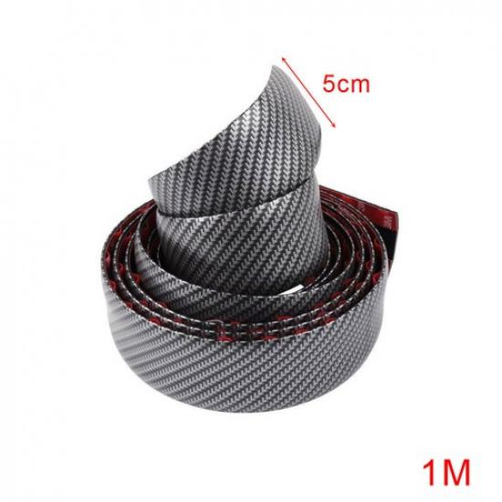 Carbon Fiber Car Door Plate Sill Scuff Cover Anti Scratch Sticker Accessories