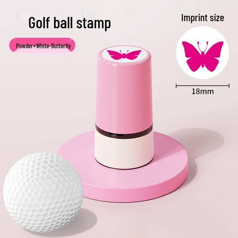 Quick-Dry Waterproof Golf Ball Marker Stamp - Various Patterns and Styles