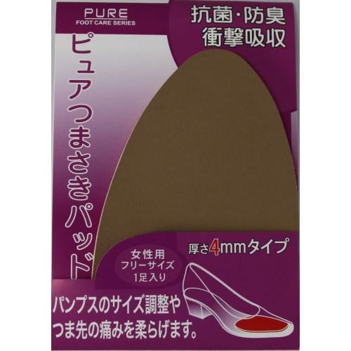 Lion Shoe Cream Honpo Pure Toe Pads, 4mm Thick, Women's, One Size Fits All, Beige
