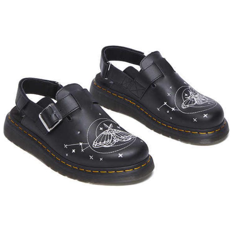 Dr. Martens Originals Jorge II Comfortable Versatile Low-Top Casual Shoes Unisex Sneaker Black 41659001