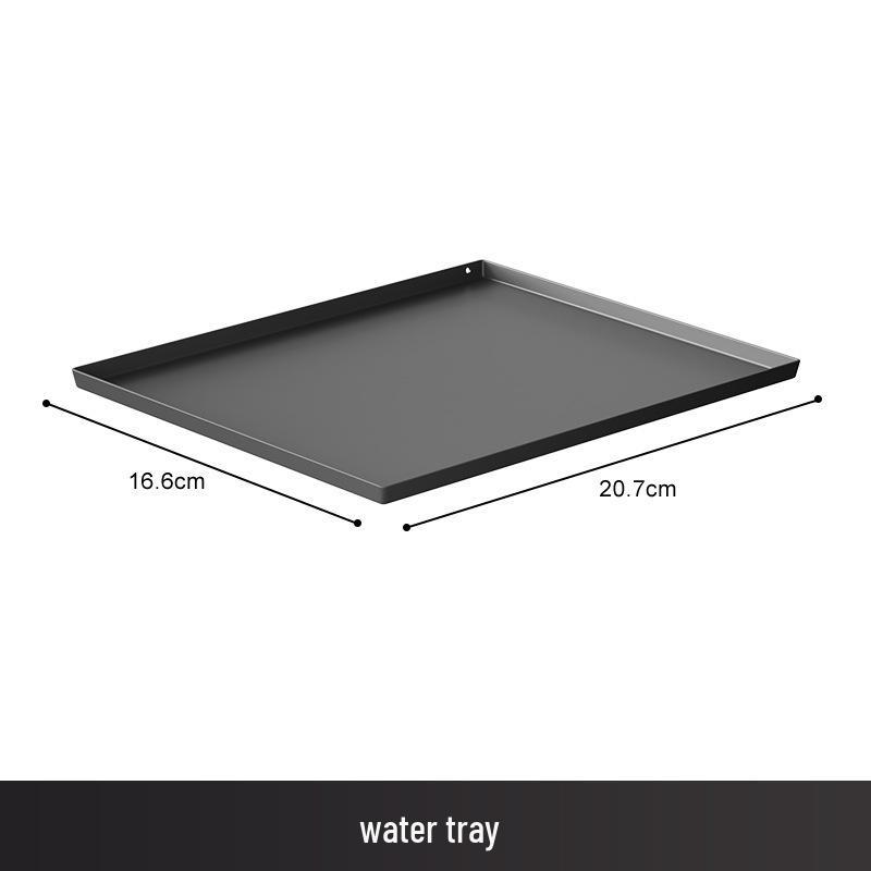 Stainless Steel Rotating Cup Holder & Draining Rack for Countertop