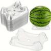 20/50Pcs Thickened Watermelon Holder Transparent Plastic Planting Pad  Fruit Shop Display