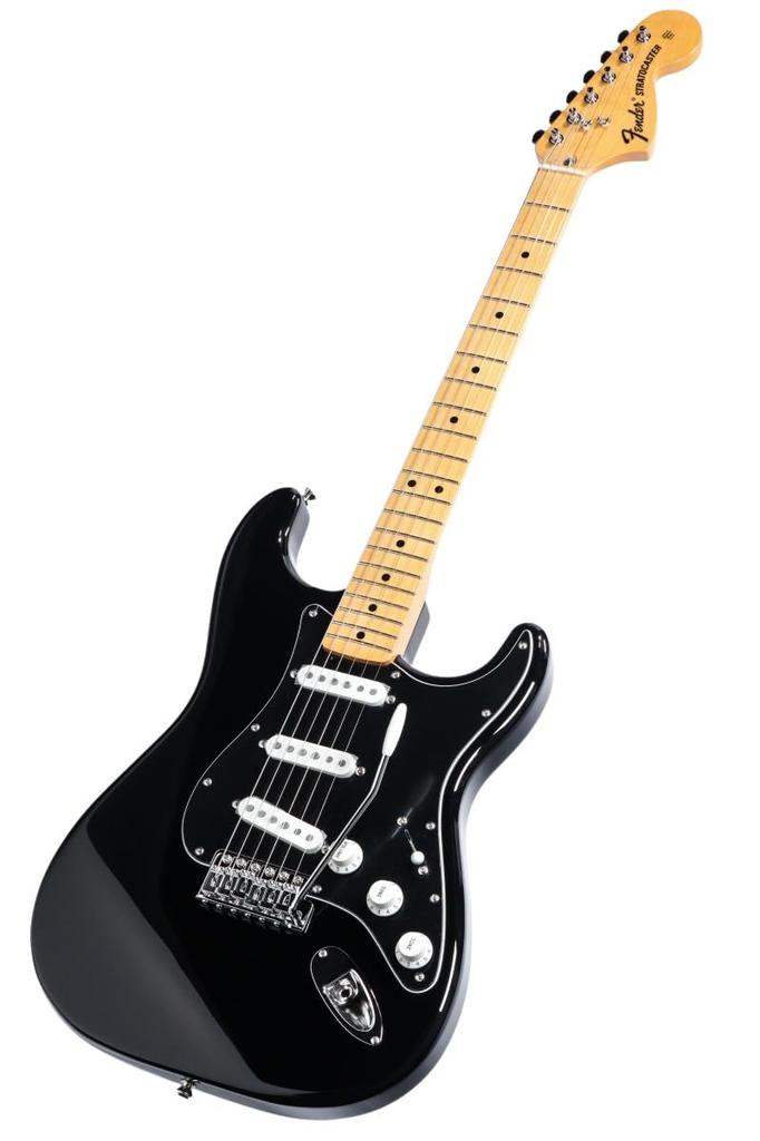 Fender /FSR Made In Japan Traditional 70s Stratocaster Maple Fingerboard Black