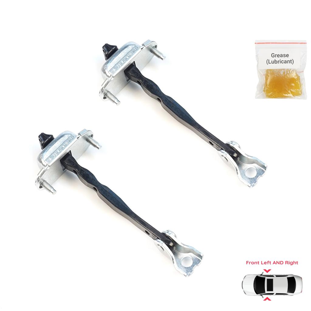 EDP1663-1 2 Pieces Front Door Hinge Brake Stop Check Assy Limiter Strap for Citroen C3 MK4 e-C3 2024-On Fiat Grande Panda 9846733780