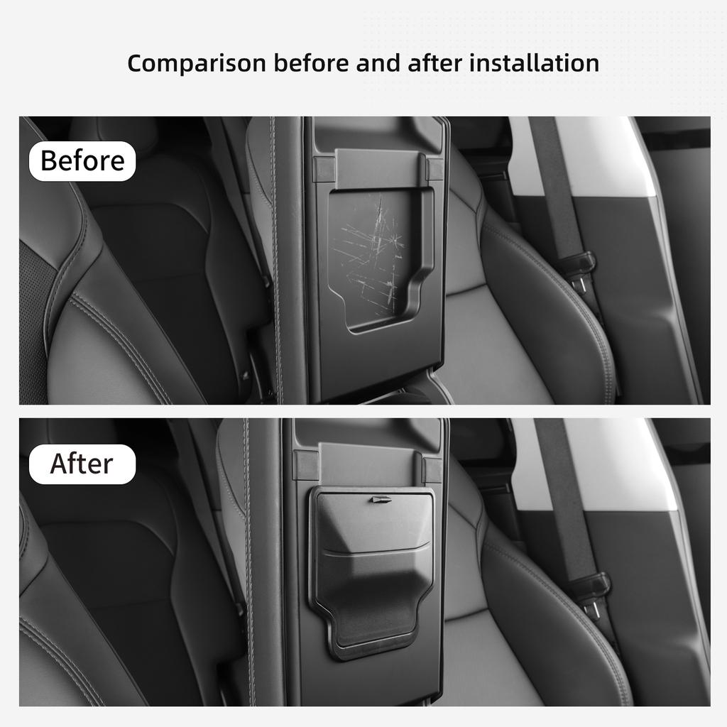 For Tesla Model Y Launch 2025 Juniper/Model 3 Highland Car Armrest Hidden Storage Box Organizer Accessories Tidying