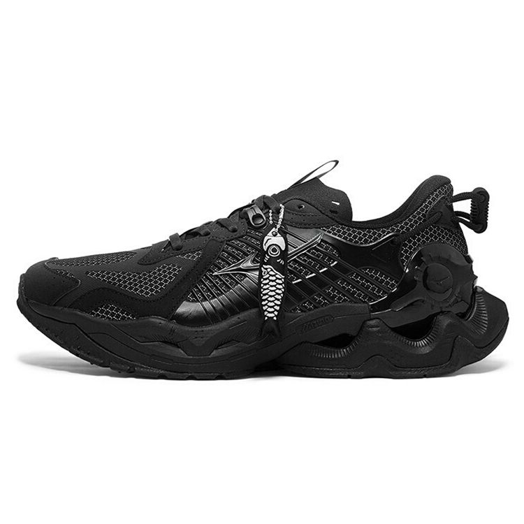 Mizuno KOI 2K Classic Black Men Lifestyle Casual Daily Walking Sneakers D1GH220303 37