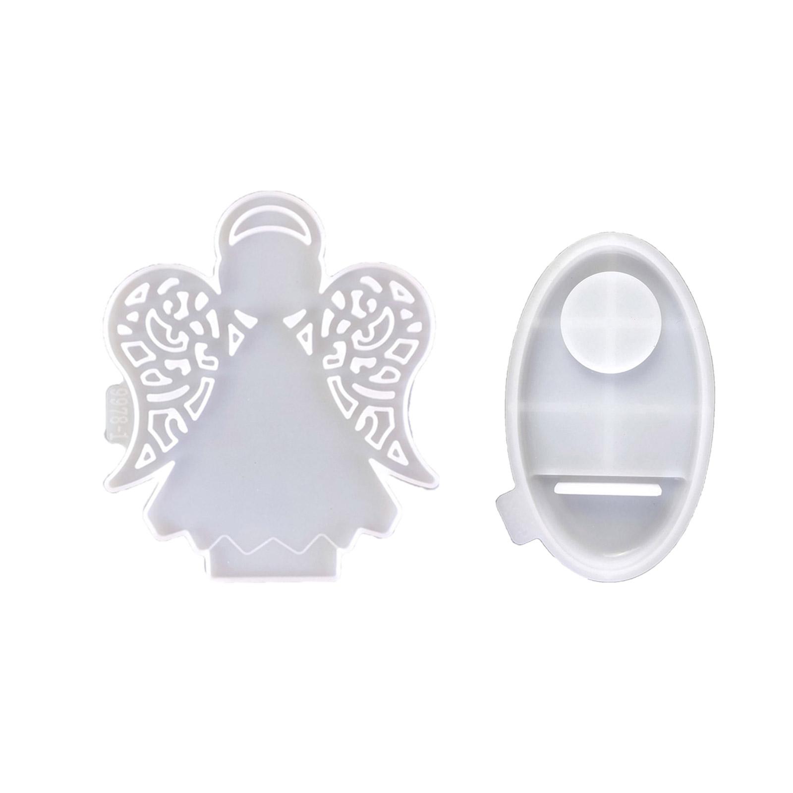 

Формы для чашек для свечей, силиконовые формы для подсвечников, формы для подсвечников в форме ангела, идеальный подарок для любителей рукоделия 1