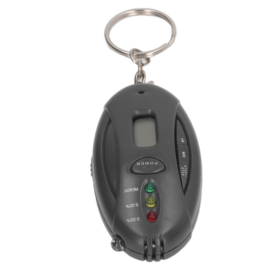 Breath Alcohol Tester Accurate Sensitive Light Indicator Portable Digital Display Drunk Tester