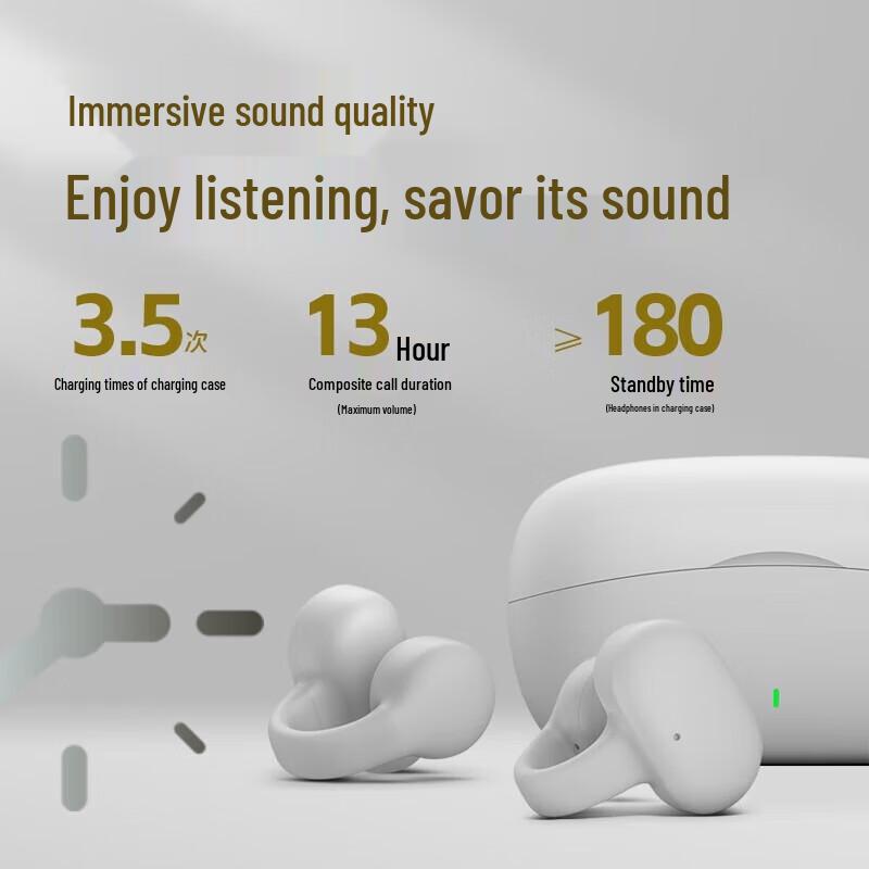 

aigo TX02 Open-Ear Air Conduction Bluetooth Earbuds
