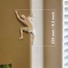 Unique Climber Sculpture Wall Decor Funny Resin Mountaineering Sculpture Room Decoration Wall Decor Children Birthday Gifts