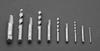 Screw extractors for broken screws with pilot drills, set of 10.