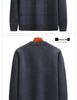 Woodpecker Dad Fleece-Lined Sweater: Warm, Thick Knit for Autumn/Winter – Ideal for Middle-Aged and Elderly, Perfect for Grandpa.