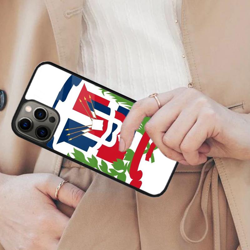 Retro Dominican Republic Flag Protective Magnetic Phone Case For APPLE iPhone 17 Air 16 14 13 12 Pro Max 15 Plus MagSafe Cover
