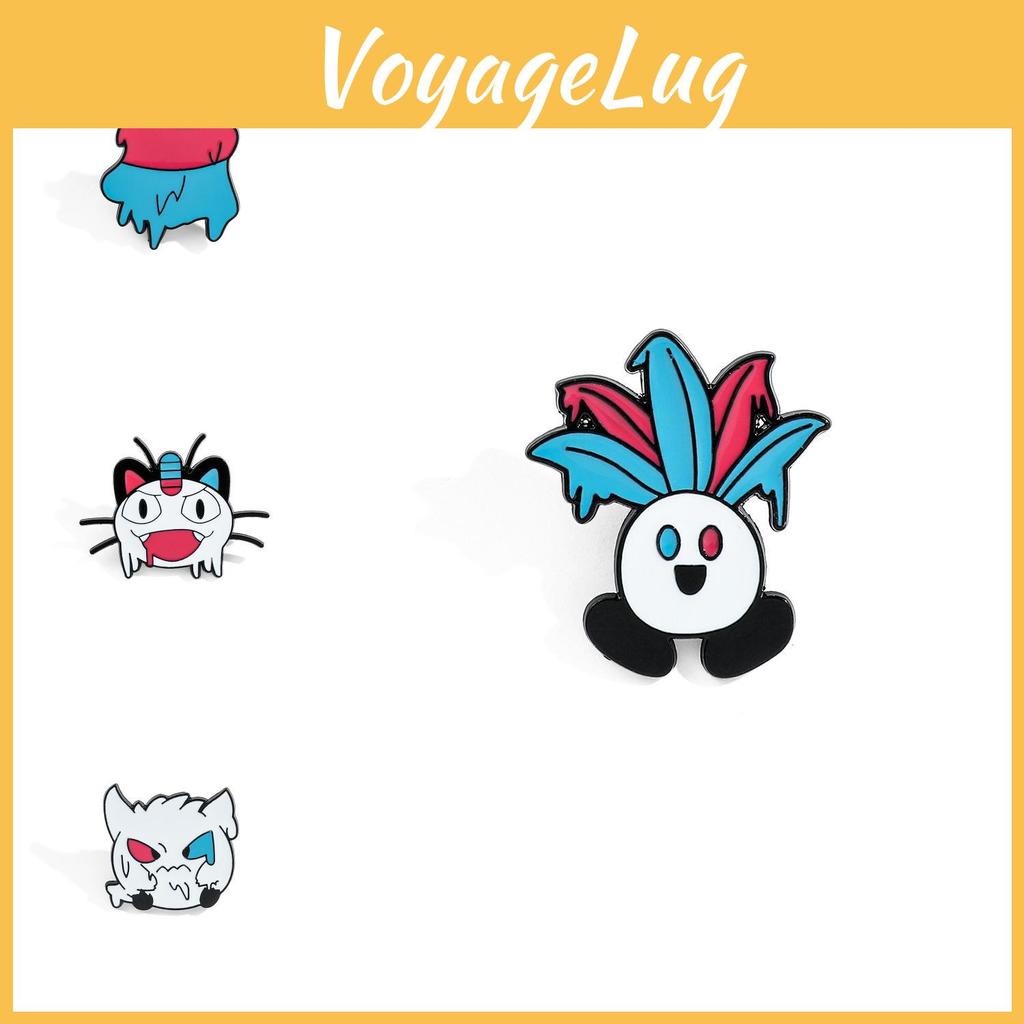 Kreskówkowy I Zabawny Broszka Pokemon Na Halloween Mroczny I Fajny Dodatek Ze Stopu