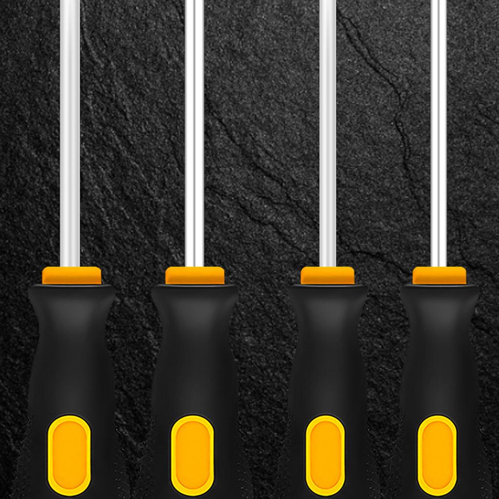 Pack of 10 Magnetic Insulated Screwdrivers with Chrome Vanadium Steel Dual Head Tips for Home Repair and Electronics Maintenance