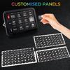 12 Gang Panel Switches Box 12V 24V Multi-Function Remote Key Pad Relay System Controller ON-Off For Jeep Off Road 4x4 Truck Boat