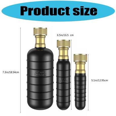 Adjustable Brass Water Tap Connector Expandable Hose For Outdoor Cleaning Gardening ABS Drainage System Corrosion Resistant