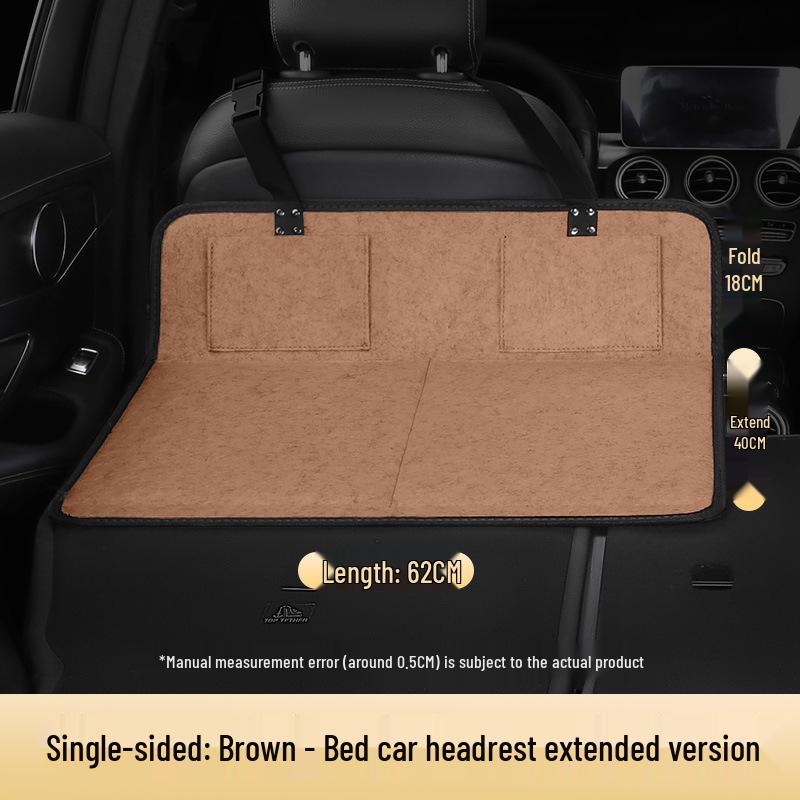 RV Travel Mattress with Headrest for Car Trunk & Rear Seat