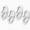 4Pcs Carabiner Clip Key Chain Clip Hook Rustproof Corrosion Resistant Latch Hooks
