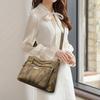 Multi-layer Middle-aged  Messenger Bag Versatile Casual Women's Bag Retro Large-capacity Shoulder Bag