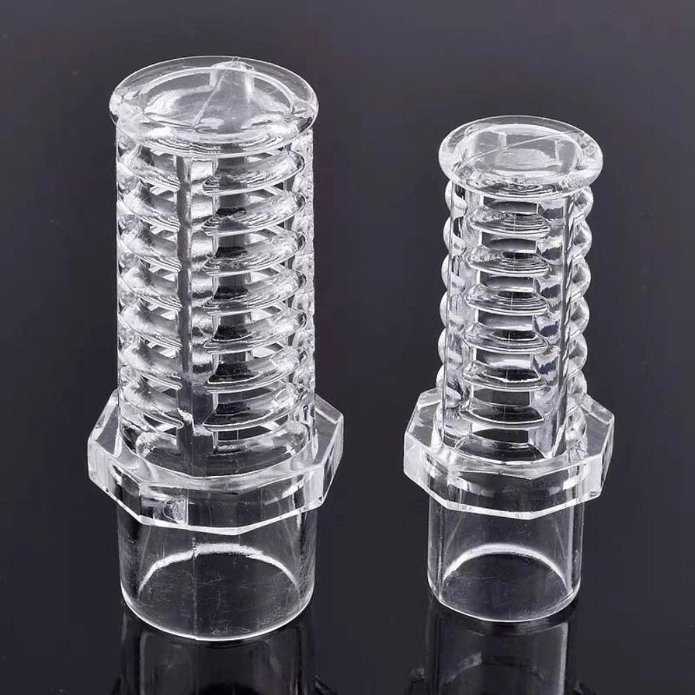 1pcs Acrylic Acrylic Pervious Flower Basket Transparent Outer Diameter 20/25mm Fish Tank Water Inlet Fence