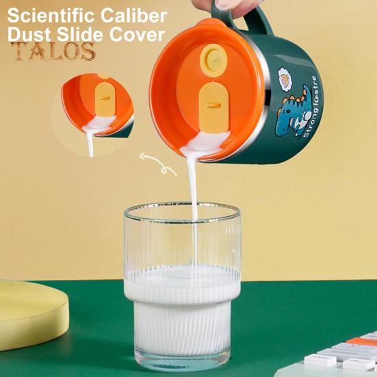 Lernen Sie Trinkbecher, schön, praktisch, wiederverwendbar, langlebig, universell, Edelstahl, für Kaffee und Saft für Kinder