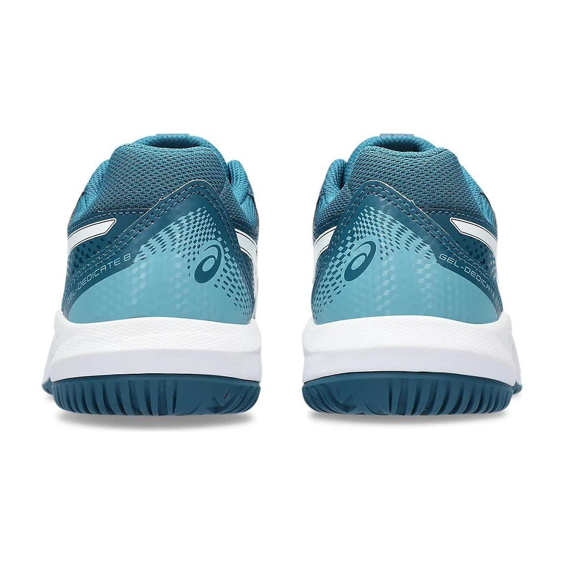 Детские кроссовки ASICS Gel Dedicate 8 GS Restful Teal White 1044A077-400 37.5 — фото 5