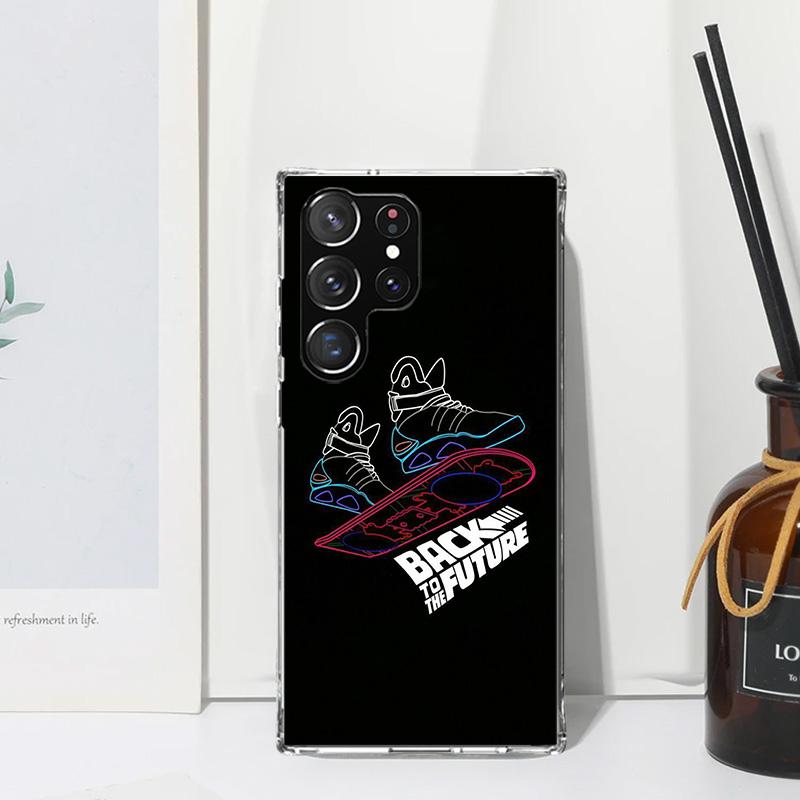 Back To The Future TV Phone Case For Samsung Galaxy S26 S25 Edge S24 FE S23 S22 Ultra S21 Plus S20 + Art Fundas Back Cover Galax