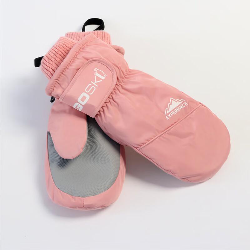 Rindu Women s Winter Warm Fleece Ski Mittens One Size