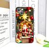 Cartoon Christmas-themed Santa Claus Phone Case for IPhone 16 12 11 14 13 15 Pro Max Mini X XS MAX XR SE2 7 8 14 Plus Soft Cover