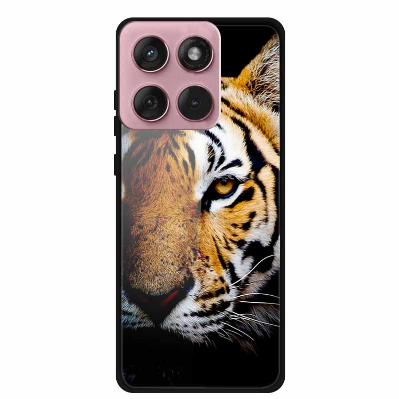 For Motorola Edge 60 60s 5G Case Hard Back Cover Tempered Glass Case For Motorola Edge 60 Fusion Phone Case Soft TPU Bumper Para