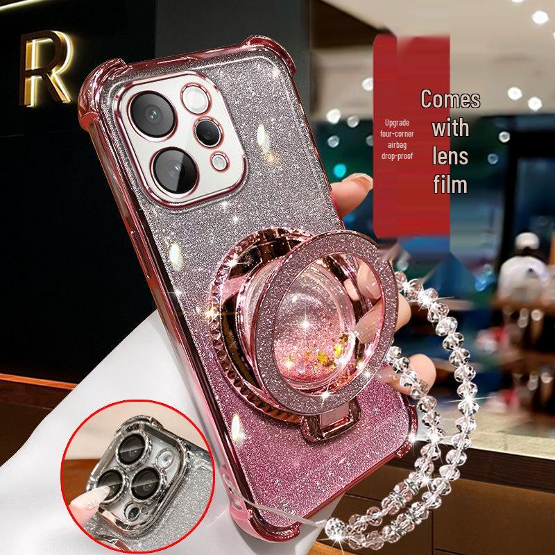 

Vivo S50/S30/S20 Stylish Glitter Liquid Sand Case (Creative Design for Women) S19