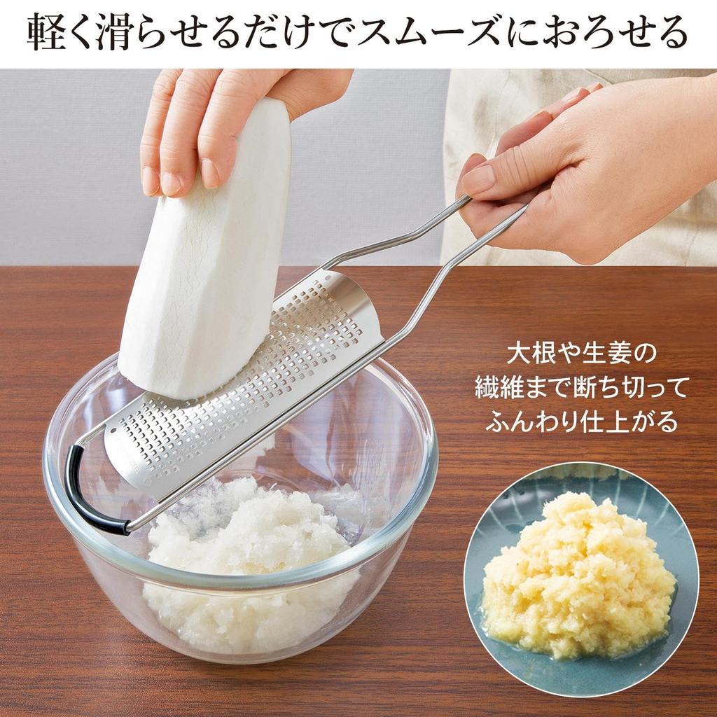 Comolife Stainless Steel Spice Grater Dishwasher Slim Easy to - Safe, Non-Slip Cover, Design, Use.