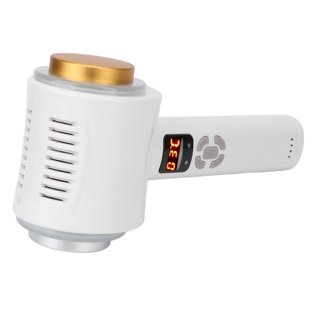 Gorący Zimny Młotek Akumulatorowy Domowy Masażer do Odmładzania Skóry z Kolorowym Światłem Maszyna Kosmetyczna