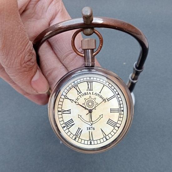 Nautische Schiffstischuhr, Schreibtisch Maritime Kompass mit Hängeuhr, Stil Desktop-Kompass, Vatertag, Mama-Geschenk