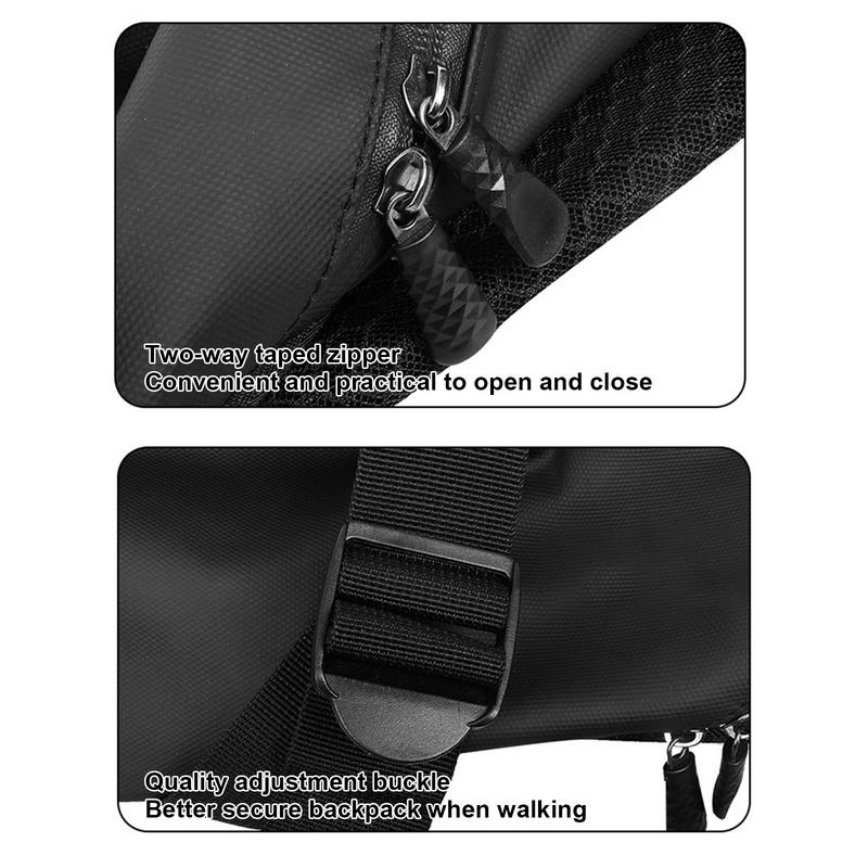 Motorbike Cycling Backpack Large Capacity Backpack With Multi-Compartments Cycling Essentials For Competition Daily Riding