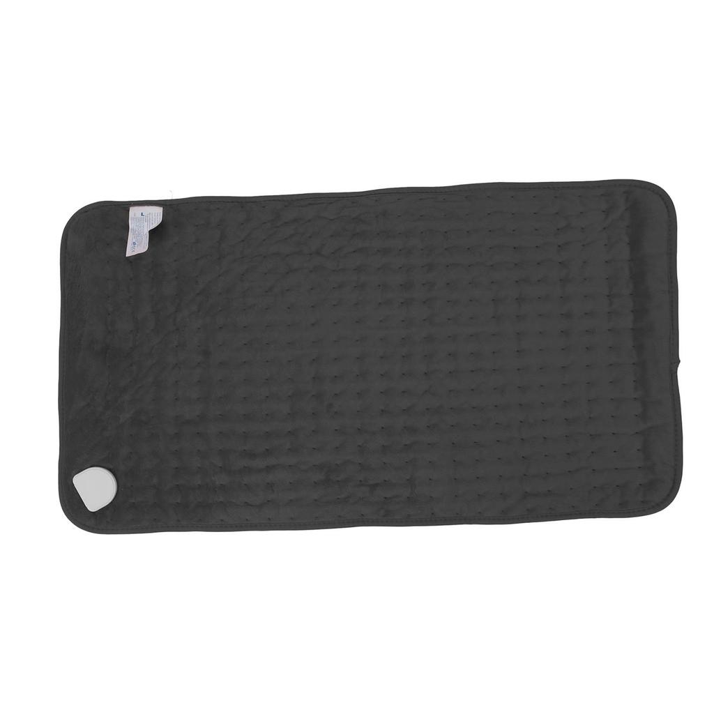 Elektrisk varmepute Multifunksjonelt Enkeltstørrelse Hjemmevarmeteppe med 6 Justerbare Temperaturer Timer Automatisk Avstenging