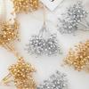 1/5pcs Artificial Flowers Plants Home Room Christmas Tree Wedding Decorat Bridal Accessory Clearance Artistic Table Arrangements