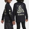 Nike ACG Letter Graphic Print Long Sleeve T-Shirt Kids tops Black FD3153-010