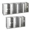 Cup Dispenser Holder Organizer Lid Storage Rack Divider Stainless Steel Space Saving